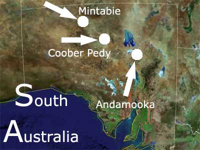 south australia opal fields
